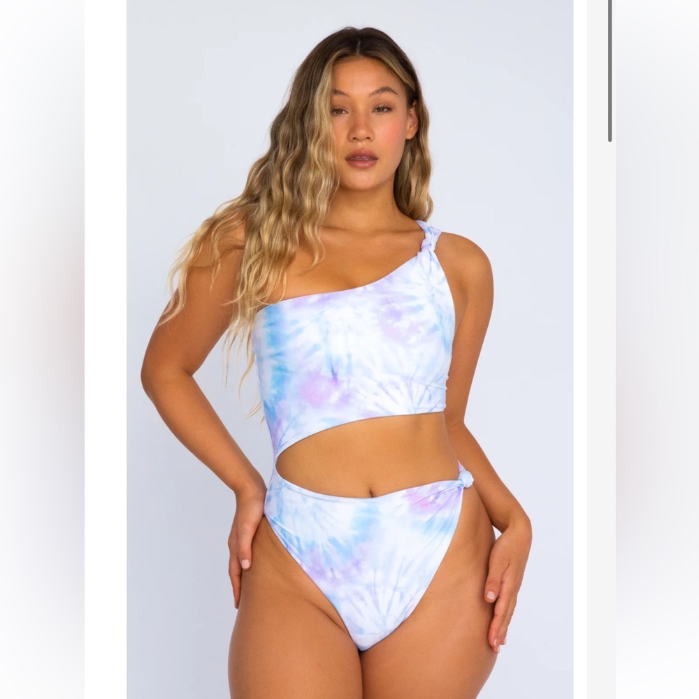 Skatie Bonnaroo Tie-Dye One Piece Swimsuit